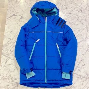 Polarn O. Pyret Puffer Coat Excellent Condition